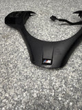 08-13 BMW E90 E92 E93 M3 Steering Wheel Trim Cover Black + Buttons *Peeling*