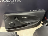06-10 BMW E63 M6 Coupe Seats & Panels Leather Merino Seats Set Black 53k Miles