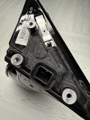 BMW 19-25 840 M850 M8 G14 G15 LEFT SIDE VIEW MIRROR W/ BLIND SPOT CARBON FIBER