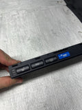 BMW E46 00-06 323 325 330 M3 Coupe Center Console Tray BLUE SPORT BUTTON 6925514