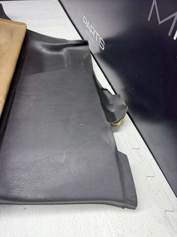 BMW OEM E36 M3 95-99 Right Passenger Rear Magma Leather Door Card Panel 2489025