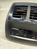 18-24 BMW G01 X3 G02 X4 F97 X3M Rear Climate Control AC Panel w/ Vent Trim OEM