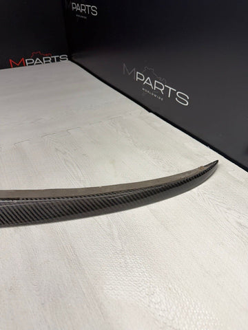 BMW 15-20 F33 F83 335 M4 Convertible Trunk Lid Rear Spoiler Carbon Fiber