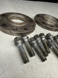 15MM Spacers + Extended Bolts PAIR 5x120 BMW E SERIES