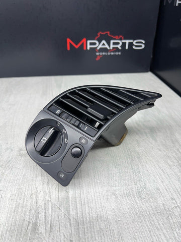 92-99 BMW E36 M3 LEFT DRIVER  AIR AC HEAT VENT GRILL W HEADLIGHT SWITCH