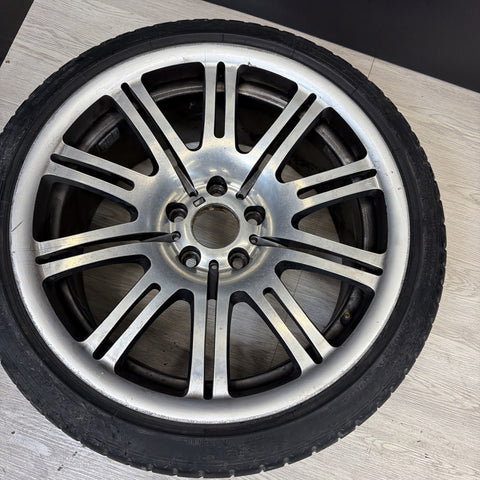 01-06 BMW E46 M3 Factory Rear 19x9.5 M Double Spoke Alloy Style 67 Wheel 19” OEM