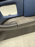 96-02 BMW Z3 M Z3M Front Passenger Right Door Card Panel Cover Trim Estoril Blue