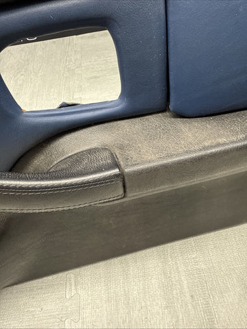 96-02 BMW Z3 M Z3M Front Passenger Right Door Card Panel Cover Trim Estoril Blue