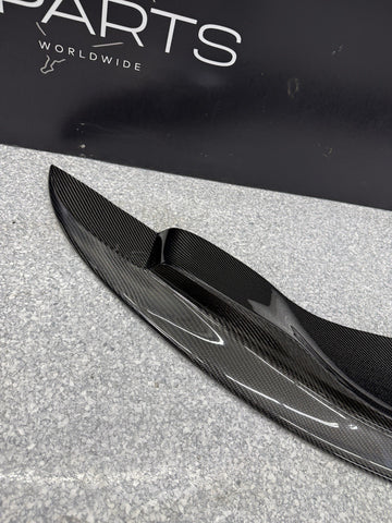 (PICKUP ONLY)BMW E92 E93 E90 M3 GTS Style Carbon Fiber Front Bumper Lip Splitter