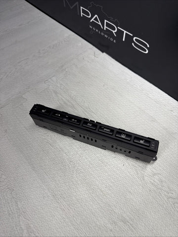 01-06 BMW E46 M3 Convertible Top Heated Seats Center Console Switch Panel Unit