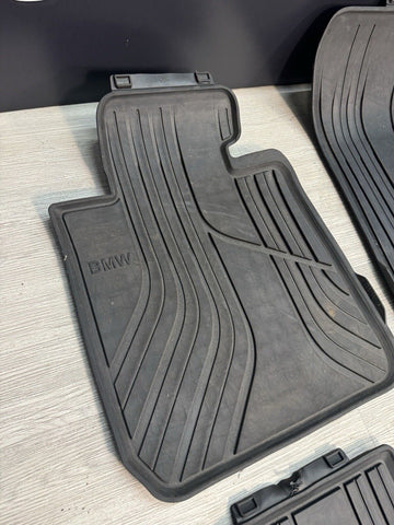 BMW OEM All Weather Floor Mats Set M3 F30/31/F80 3 Series F36