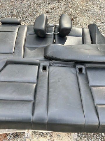 BMW E39 M5 00-03 Black Rear Seat Set