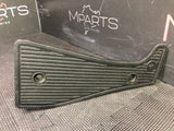 Dead Pedal Cover Panel Black 19-23 Ferrari F8 Tributo