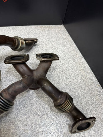 BMW F06 F10 F13 F85 M5 M6 M8 X5 X6 4.4L Twin Turbo Exhaust Manifold Set OEM