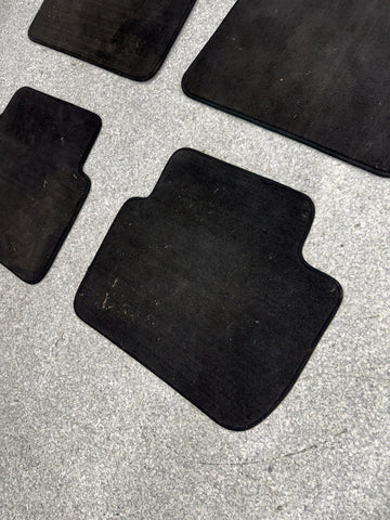 Used Genuine 01-06 BMW E46 M3 Coupe Carpets Floor Mats Black Front & Rear