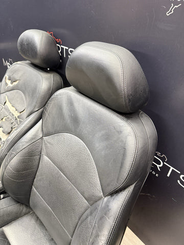 BMW 00-03 E39 M5 Sedan Front Seats Leather Heated Black