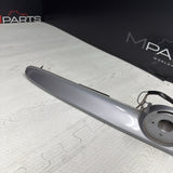 01-06 BMW E46 M3 Convertible Trunk Lid Grip Key Deck Handle Silver Gray