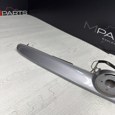 01-06 BMW E46 M3 Convertible Trunk Lid Grip Key Deck Handle Silver Gray
