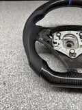 08-13 BMW E90 E92 E93 M3 OHC Carbon fiber Steering Wheel Tri Stitched DCT *Note*