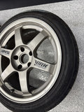 17x8.5 17x10.5 VOLK RACING TE37 WHEELS RIMS HONDA CIVIC EG EK S2000