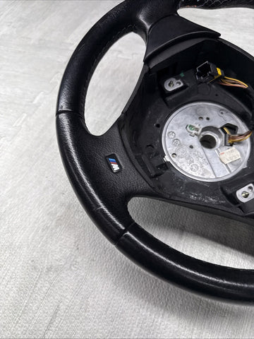 98-02 BMW E37 Z3M Z3 M FRONT LEATHER M SPORT STEERING WHEEL OEM