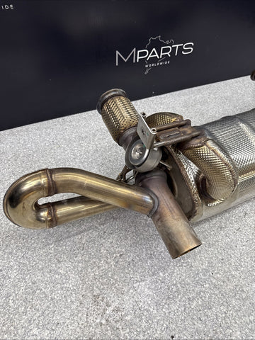 Lamborghini Huracan EVO Rear Engine Exhaust Muffler Assembly 2022 - 2025 OEM