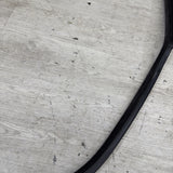BMW E46 M3 01-06 Left Driver Side Door Weather Strip Seal Black OEM*Rip