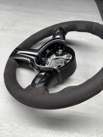 BMW Steering Wheel 15-20 F80 F82 F83 M3 M4 Rewrap