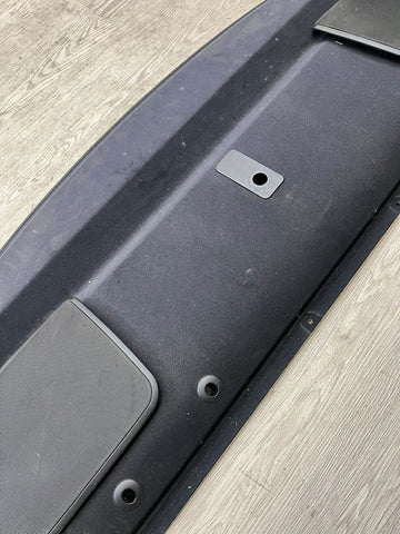 BMW 01-03 E46 M3 Coupe Rear Parcel Shelf Deck Panel Tray Trim OEM Black