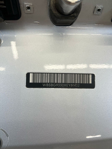 (PICKUP ONLY) Trunk Deck Lid 95-99 BMW E36 M3 Coupe Arctic Silver