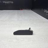BMW 01-06 E46 M3 Left Driver Headlight Washer Jet Cover OEM 8256179 Carbon Black