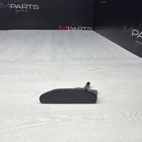 BMW 01-06 E46 M3 Left Driver Headlight Washer Jet Cover OEM 8256179 Carbon Black