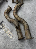 23-25 PORSCHE GT4RS GT4 RS 982 718 REAR MUFFLER SECTION *BENT TIP
