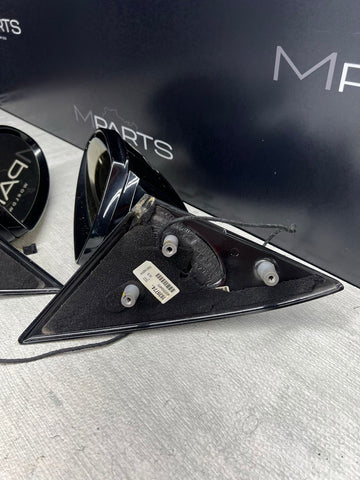 2006-2008 BMW E63 E64 M6 Door Mirrors Set Sapphire Black