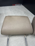 BMW E30 318 325 3 Series Headrests Head Rests Beige Driver and Passenger