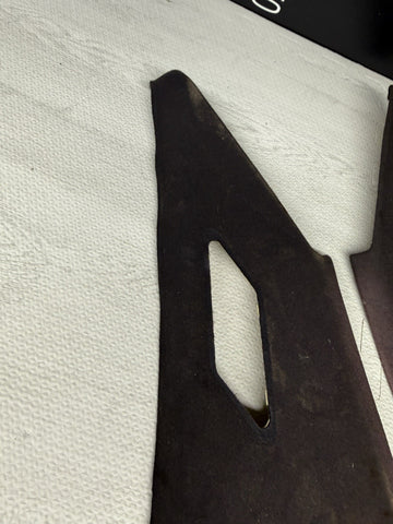 94-99 BMW E36 318I 323I 325I M3 COUPE REAR C PILLAR PILLARS TRIMS BLACK *CRACKS