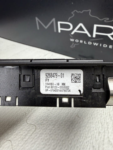 2017 - 2020 BMW F80 F82 M3 M4 LANE ASSIST CONTROL SWITCH PANEL OEM 9268479
