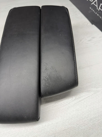 08-13 BMW E90 E92 E93 M3 Armrest Black Leather OEM *Fading*