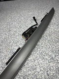 01-06 BMW E46 M3 Coupe Trunk Lid Grip Key Deck Handle Carbon Black *NOTES*