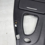 09-13 BMW E93 M3 CONVERTIBLE DCT CIC LEATHER CENTER CONSOLE TRIM