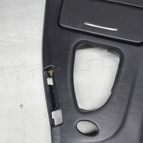 09-13 BMW E93 M3 CONVERTIBLE DCT CIC LEATHER CENTER CONSOLE TRIM