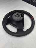 BMW Steering Wheel 01-06 E46 M3 Manual Custom Wrapped Red Stripe