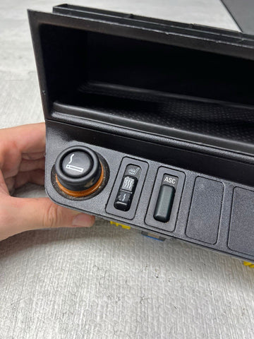 92-99 BMW E36 323 325 328 M3 Front Center Console Tray Storage Heated Buttons