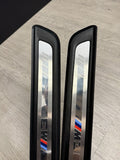 21-24 BMW G80 M3 Sedan Front Door Entrance Sills Trims Panels OEM