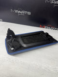 21-26 BMW G80 G82 G83 M3 M4 Center Console Armrest Arm Rest Top Fjords Blue