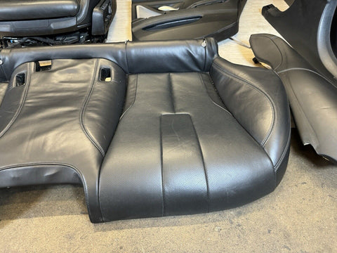 13-16 BMW F06 M6 Sedan Black Interior Front & Rear Seats Complete