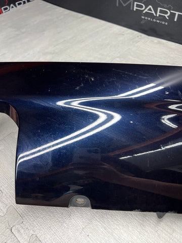 01-06 BMW E46 M3 Rear Bumper Lower Lip Diffuser Trim Panel OEM Carbon Black