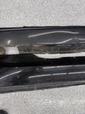 06-10 BMW E63 E64 M6 Side Skirts Rocker Panels Black Sapphire OEM