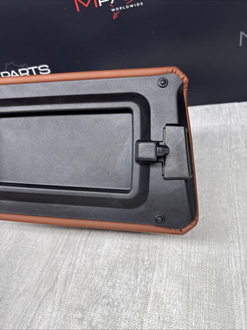 21-25 BMW G80 G82 G83 M3 M4 Center Console Armrest Arm Rest Top Tartufo Brown