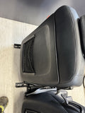 06-10 BMW E63 M6 Front Merino Black Leather Heated Left Right Sport Seat Set OEM